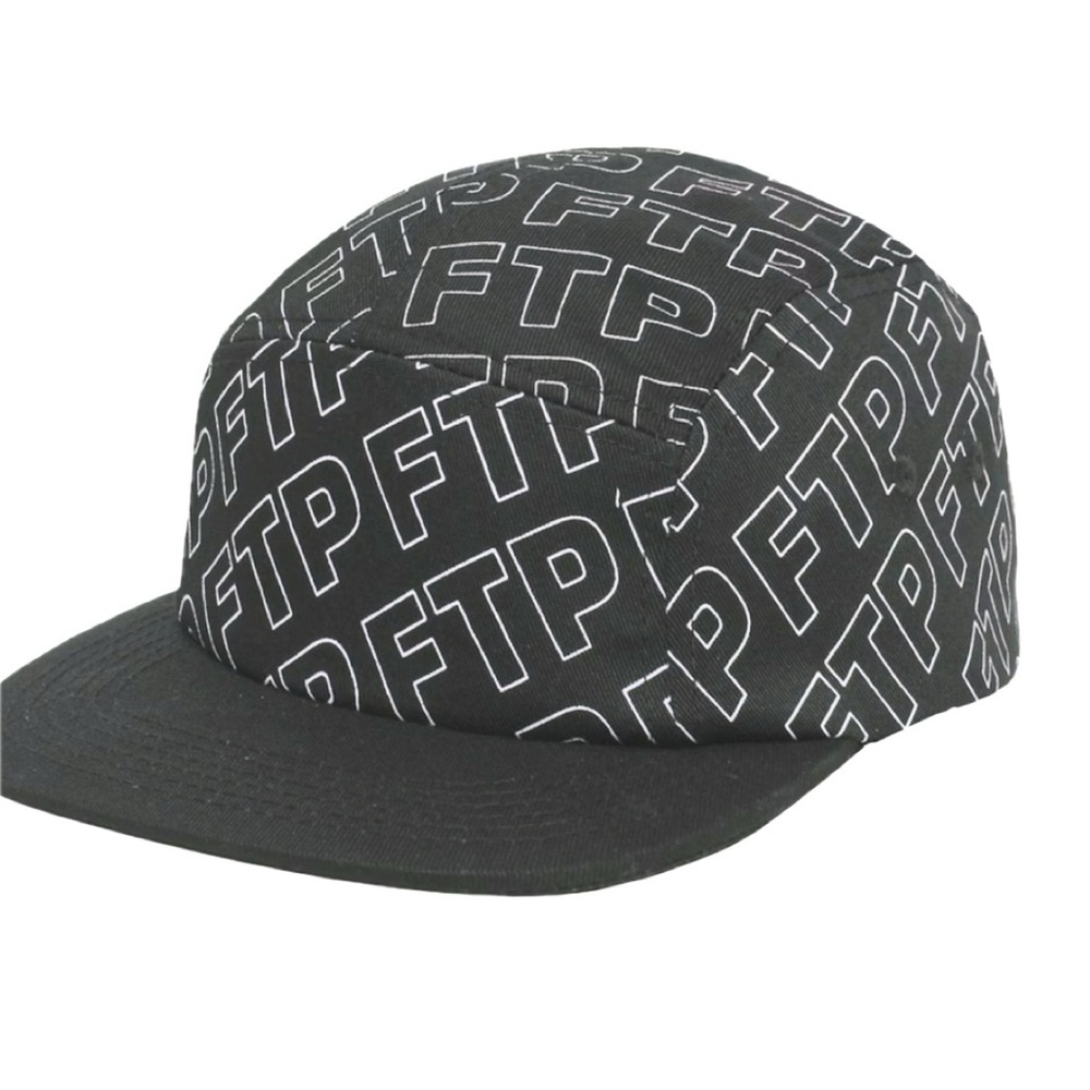FTP All Over Outline Logo Camp Hat